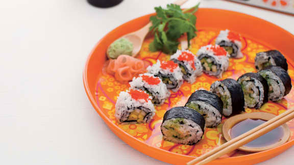 TOP : 10 recettes de sushis pour une soirée entre amis