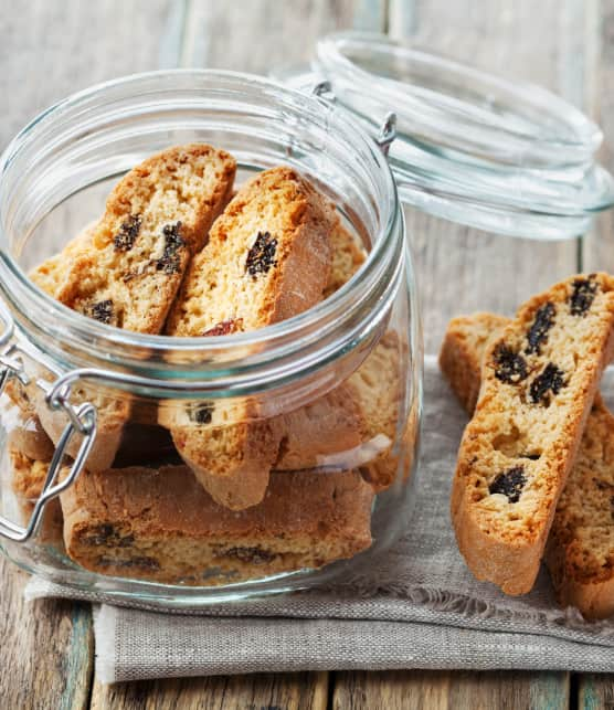 Réussir des biscottis aux bleuets séchés