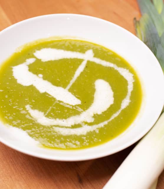 Potage de poireaux crémeux (Thermomix)