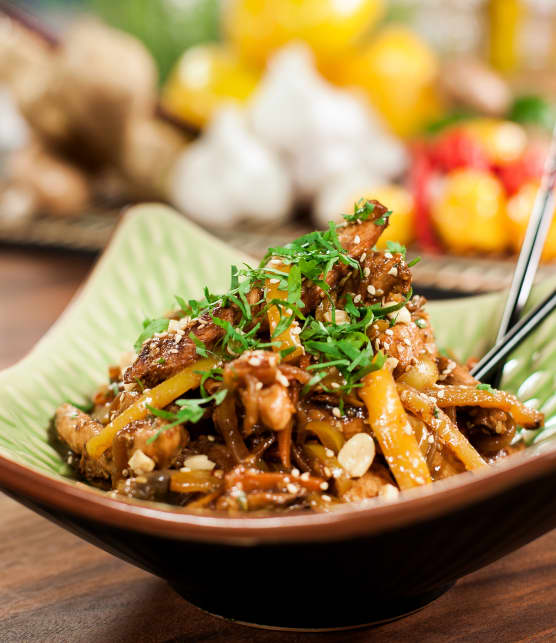 sauté de poulet aux légumes