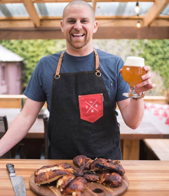 Comment désosser un poulet barbecue selon le cuisiner Samuel Joubert