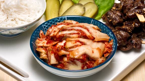 Chou nappa mariné style kimchi