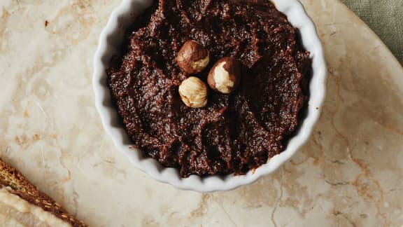 Tartinade de chocolat croustillante