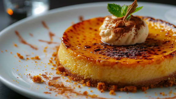 Samedi soir : Crème brûlée à la citrouille