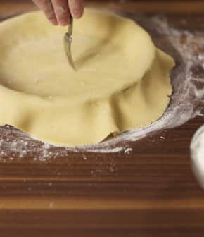 Technique pour faire une pâte sablée