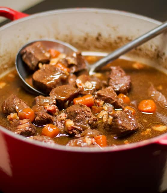 boeuf braisé à la bière noire