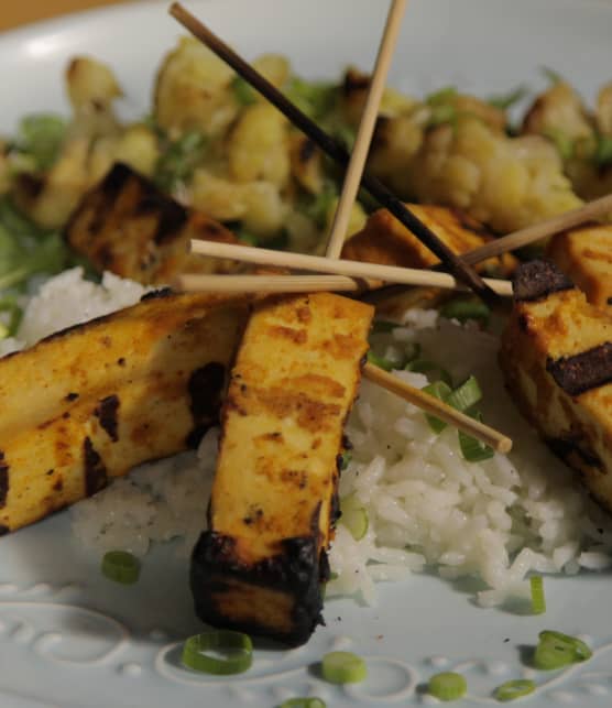 Tofu tandoori