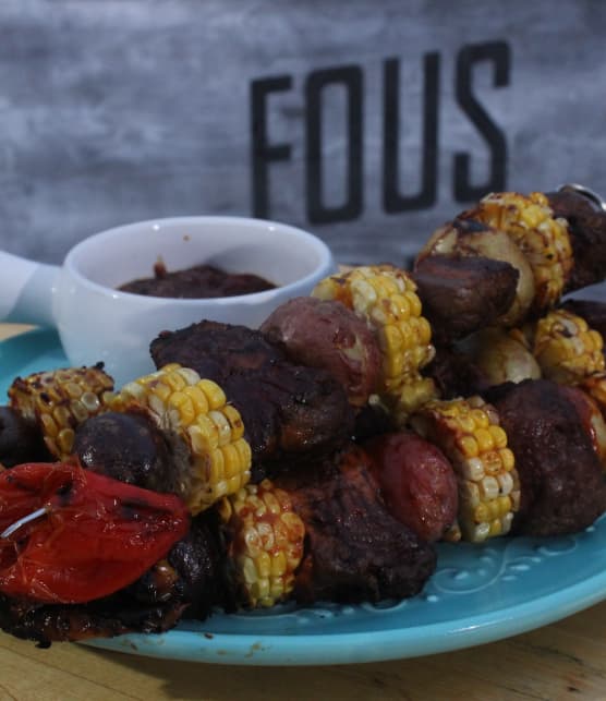 Brochettes de pâté chinois