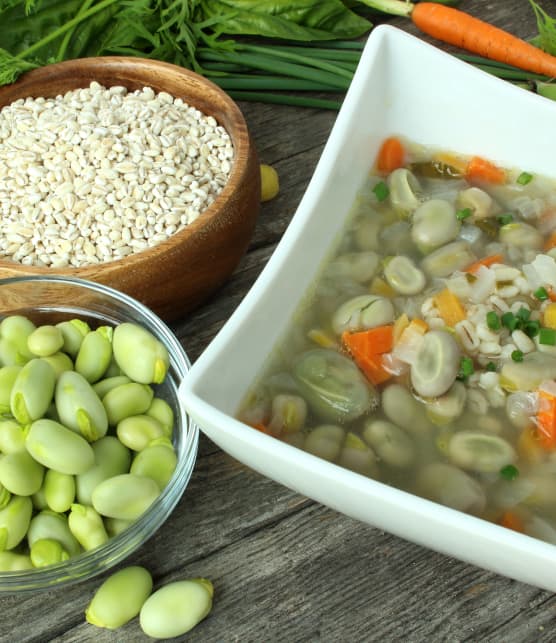 Soupe aux gourganes du Lac