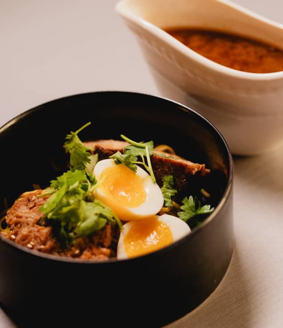 Soupe ramen au porc et miso