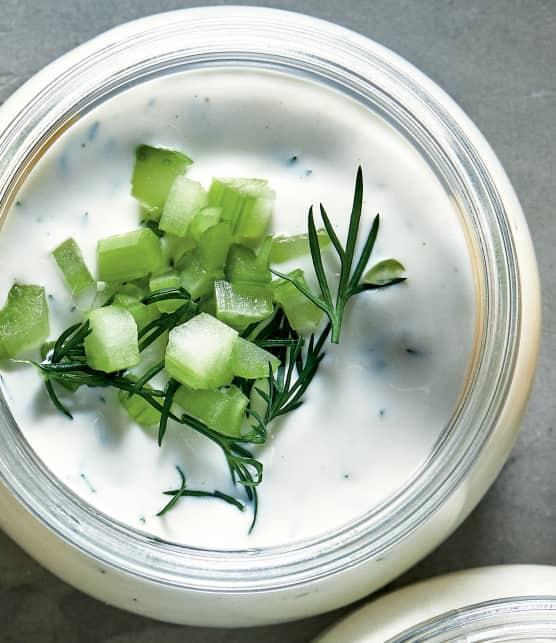Vinaigrette Ranch à la crème sure