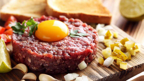 Tartare de bœuf express