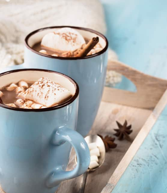 Chocolat chaud au sucre à glacer