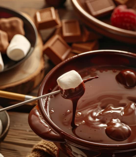 18 aliments à manger dans une fondue au chocolat et qui ne sont pas des fruits