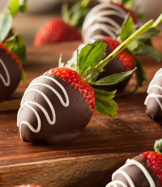 Comment faire des fraises en chocolat