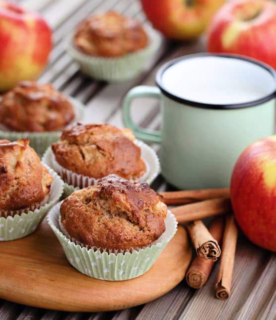 TOP : Nos meilleures recettes de muffins aux pommes