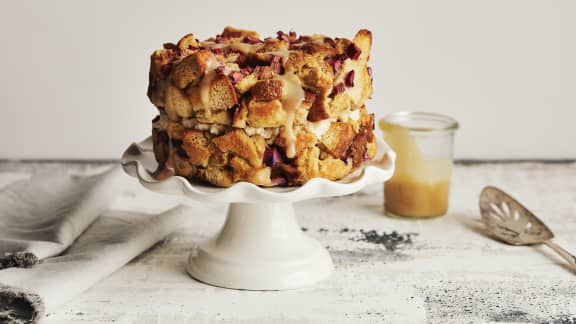 Gâteau aux fraises - Trois fois par jour