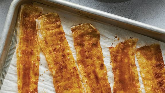 Végé-bacon croustillant