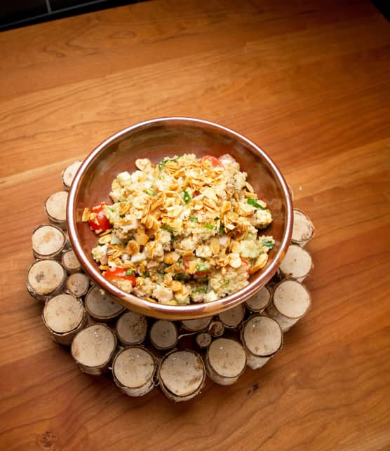 Salade repas au quinoa et poulet grillé