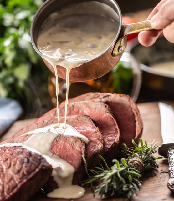 Sauce aux champignons