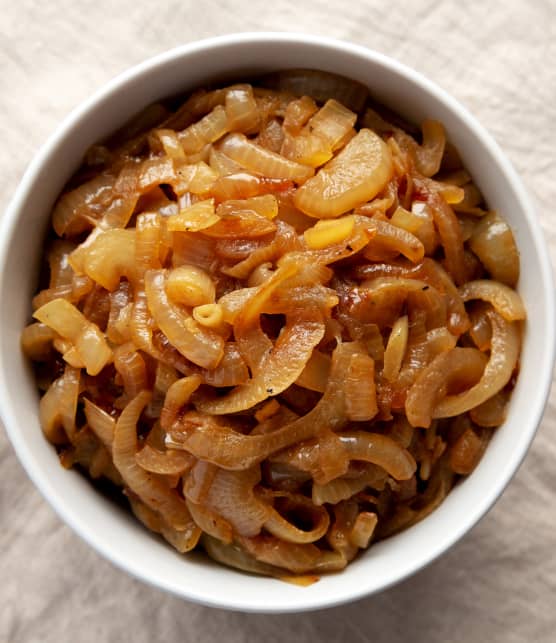 Recette d'oignons caramélisés