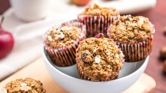 Muffins au goût de brioche