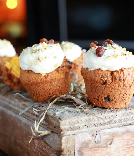 Muffin citrouille et fromage à la crème