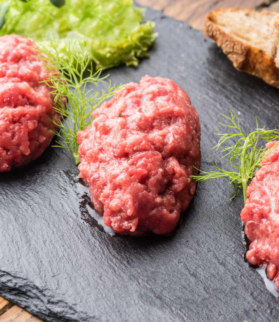 tartare de boeuf Angus au soya