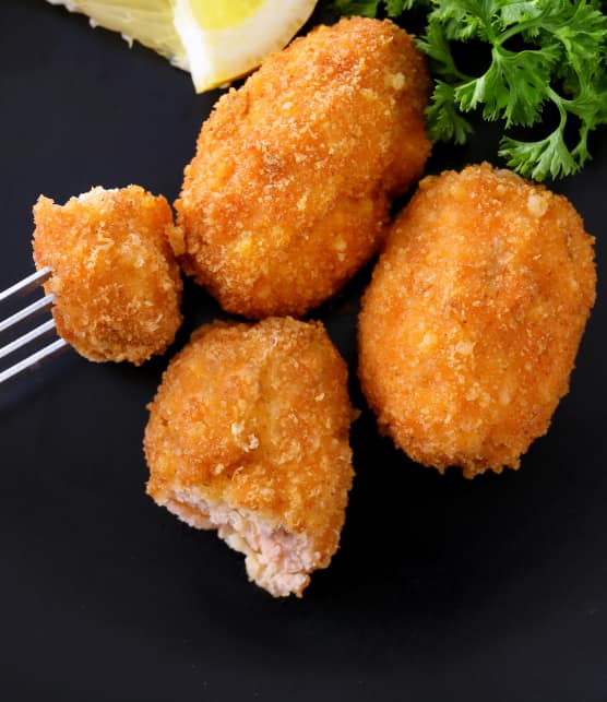 croquettes de saumon