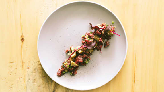 Tartare de cerf