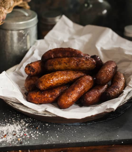 Saucisses végétariennes aux bleuets