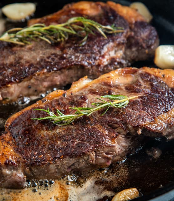 Comment cuire un steak à la poêle