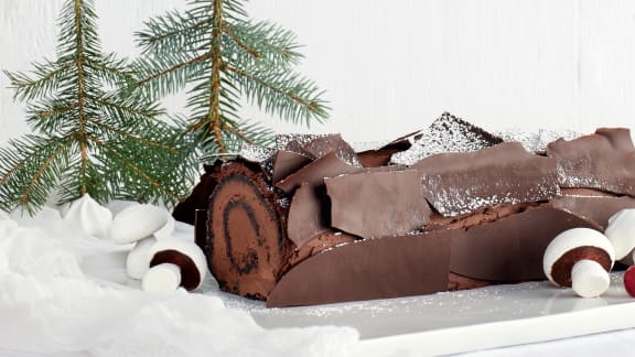 Bûche de Noël royale grand cru