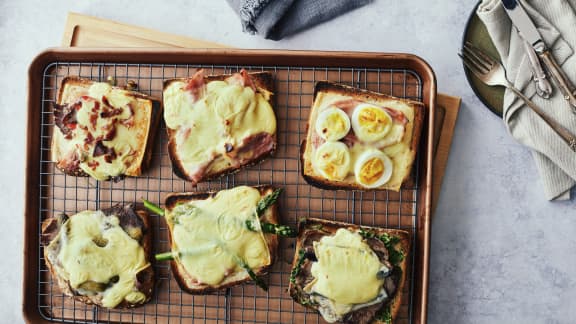 Croque-monsieur à assembler