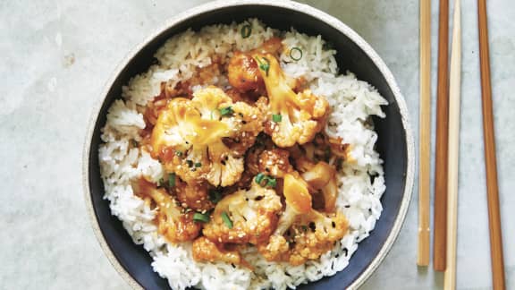 Lundi : Casserole de chou-fleur coréenne