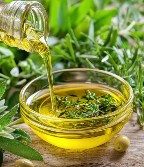 huiles parfumées aux fines herbes