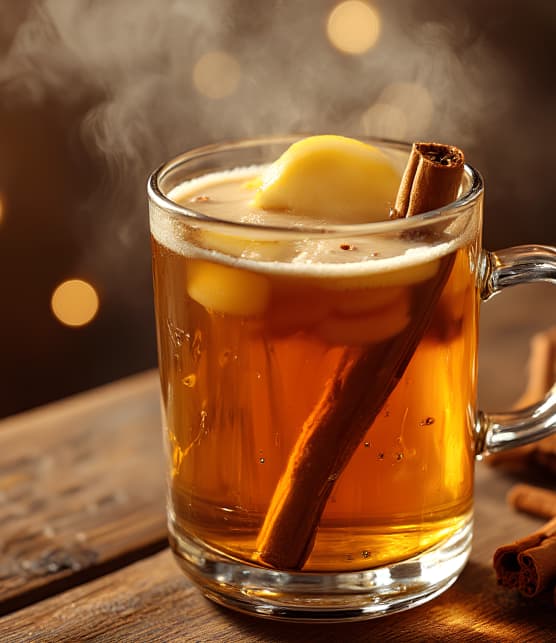 Infusion de pelures et coeurs de pommes