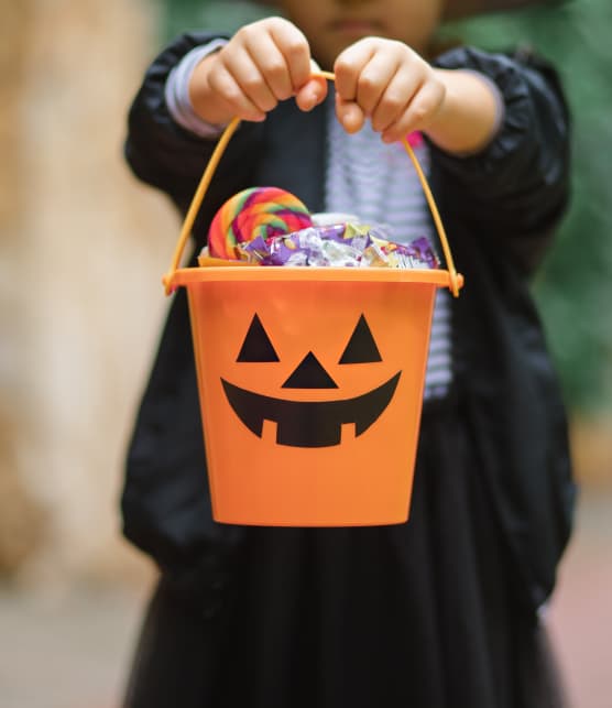 4 seaux effrayants pour récolter les bonbons d'Halloween