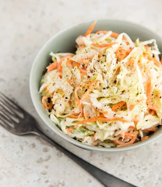 salade de chou crémeuse