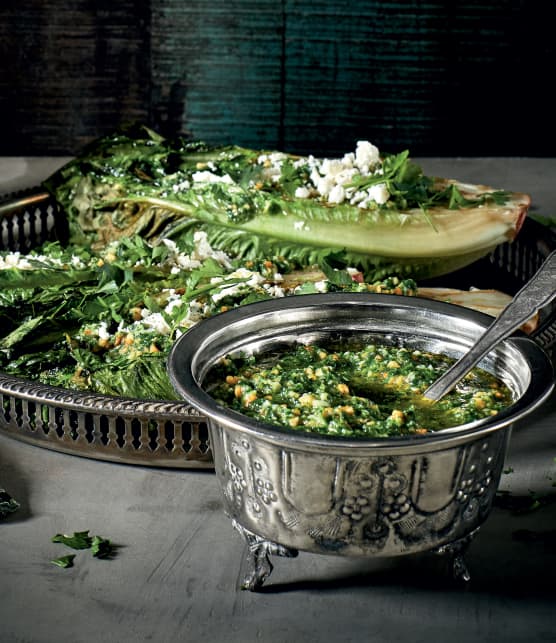 Pesto de roquette aux amandes