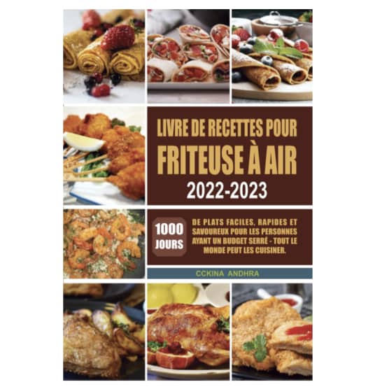 Livre de recettes Air Fryer - Les 48 meilleures recettes de friteuse à air.  (ebook)