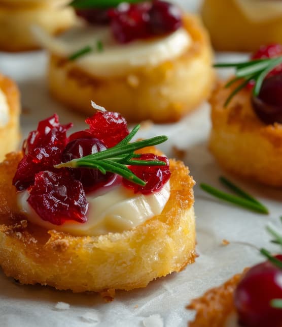 Découvrez la recette virale des bouchées au brie et canneberges pour Noël