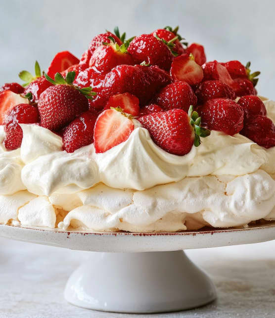 pavlova aux fraises (Barish Nikov)