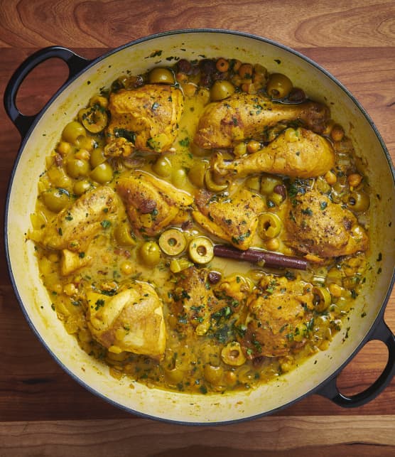 Ragoût de poulet à la marocaine