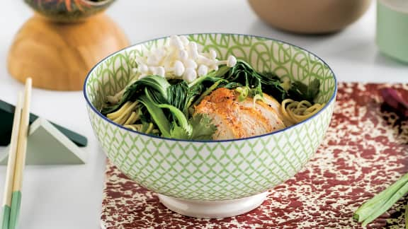 soupe ramen au poulet