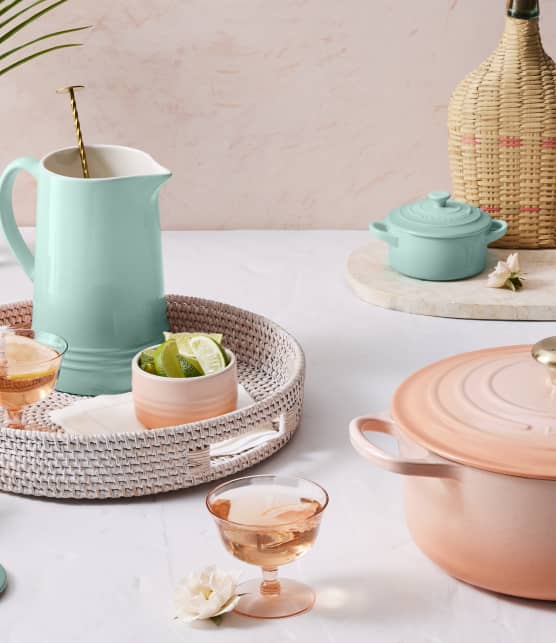 La nouvelle couleur Pêche Le Creuset est le cadeau parfait du printemps