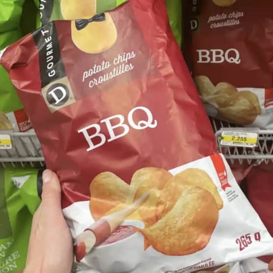 Les chips du Dollarama sont-elles vraiment moins chères?