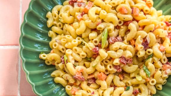 Salade de macaroni réinventée