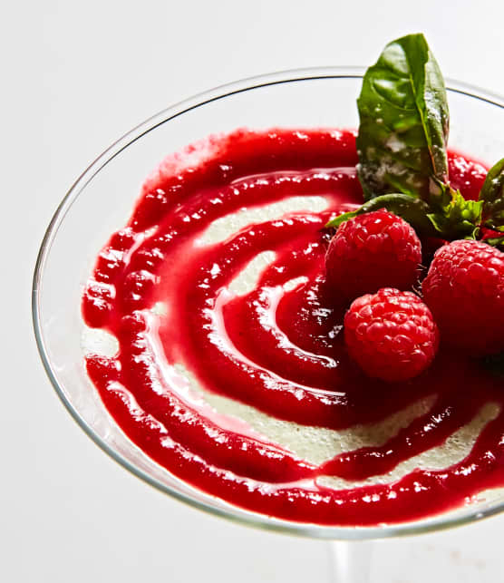coulis de framboises
