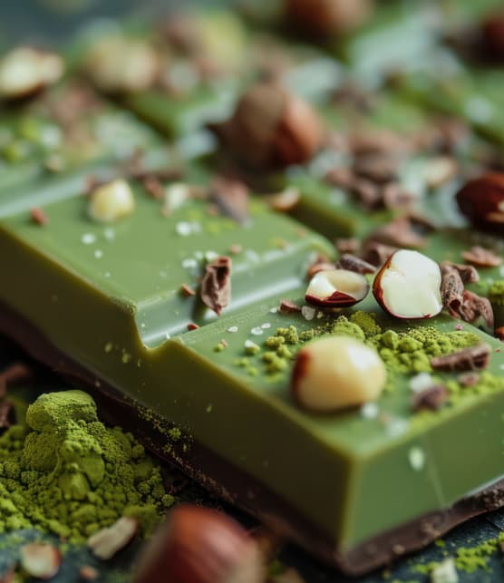 bouchées fondantes Choco-Matcha